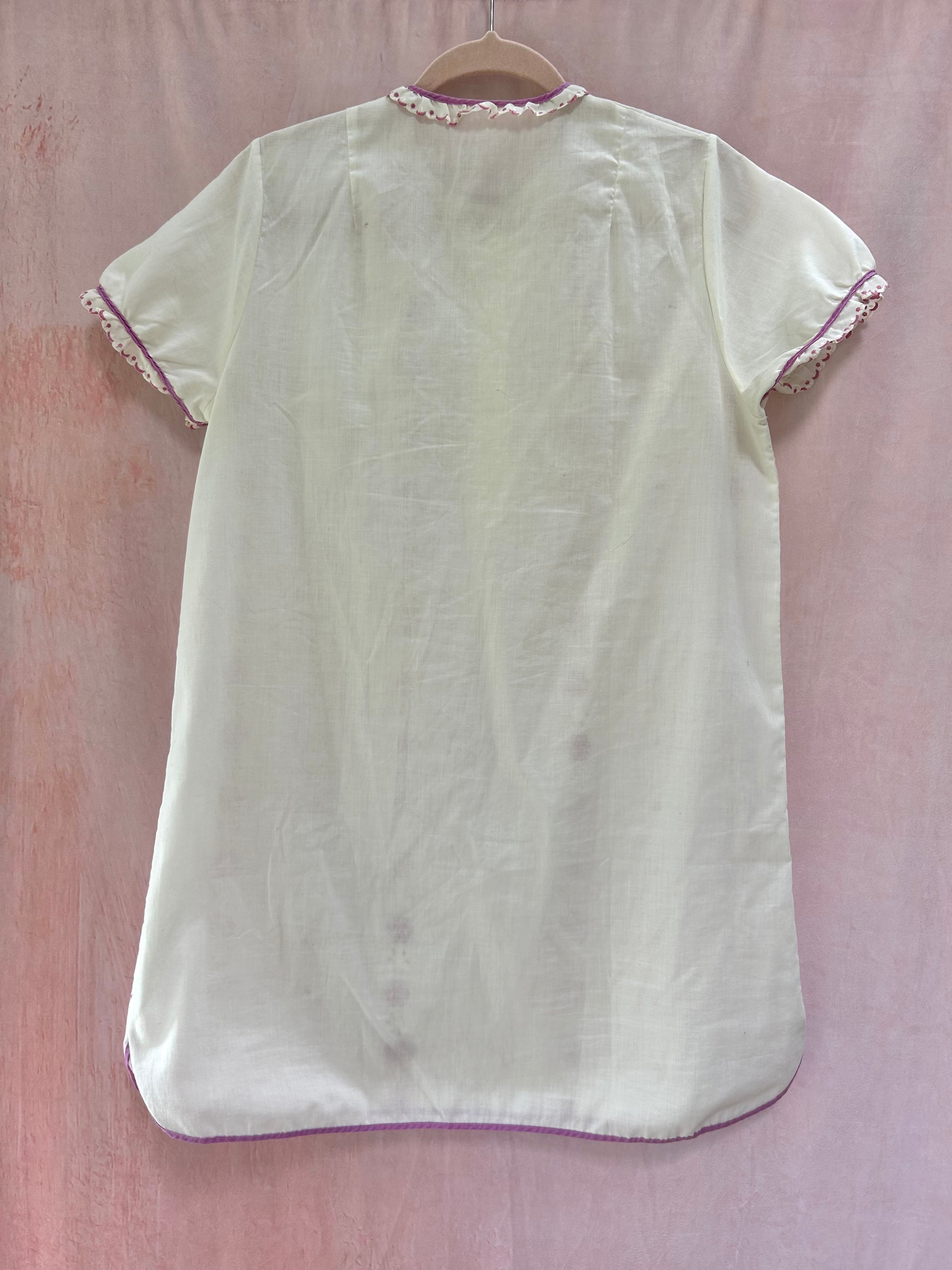 60's Cotton Mini Dress