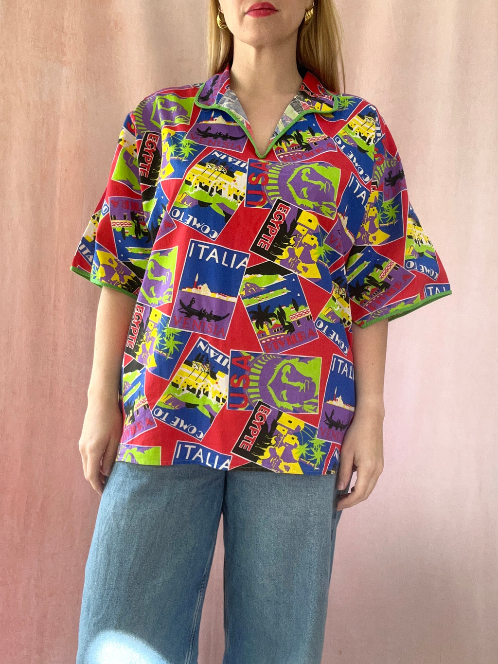 Holiday Postcard Top