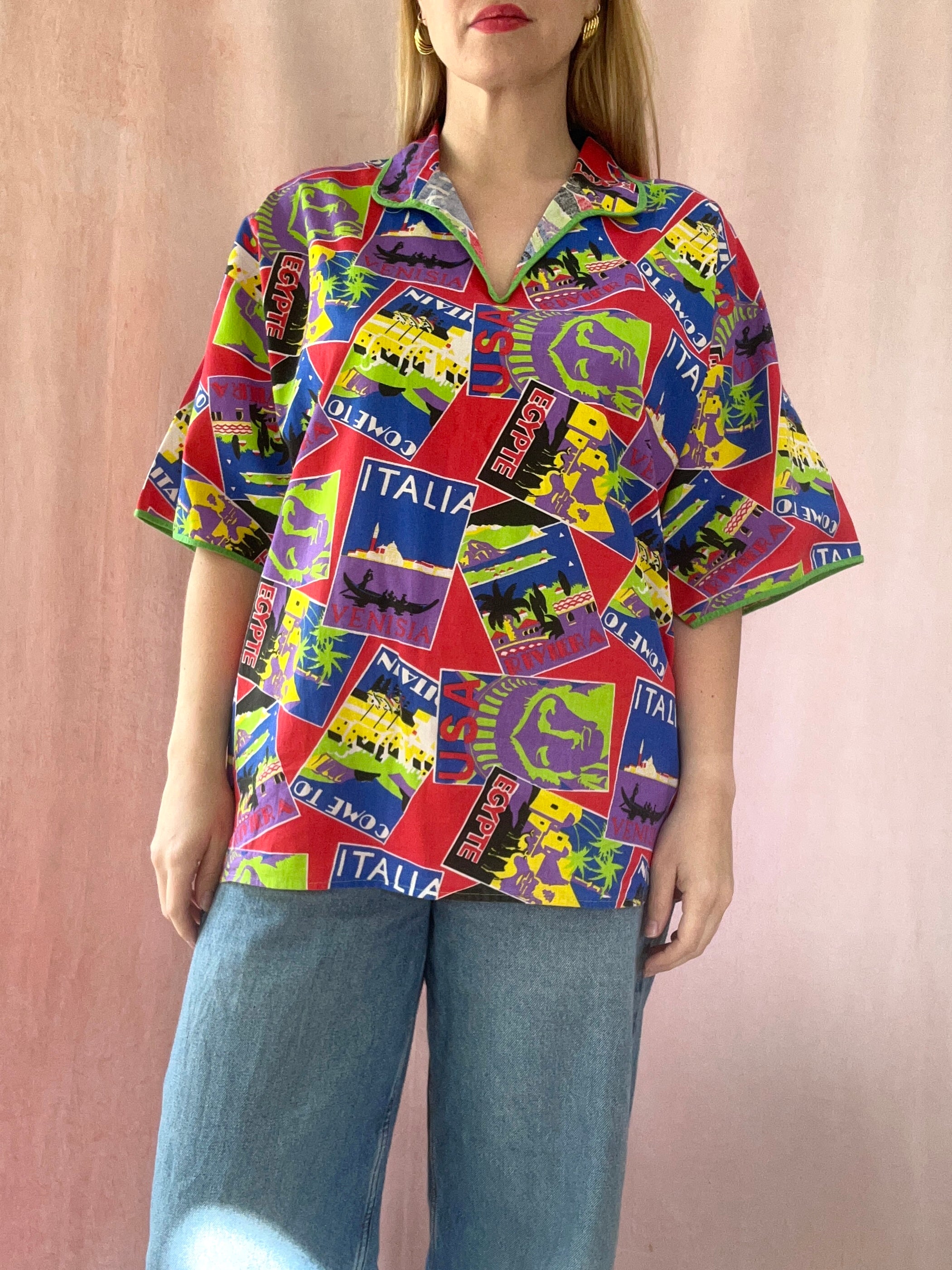 Holiday Postcard Top