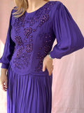 Amethyst Evening Dress