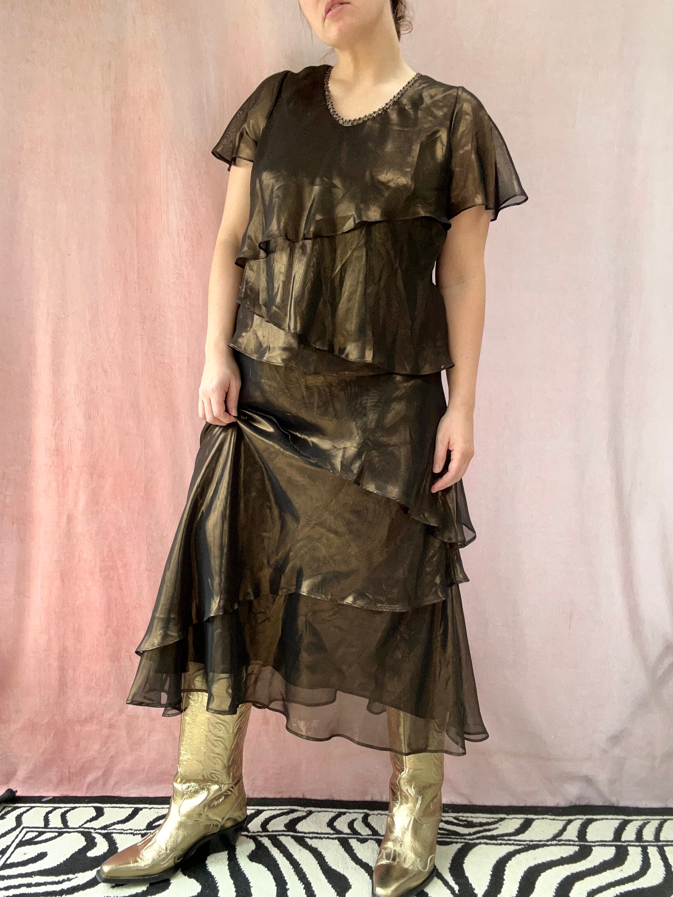 Shimmery Bronze Co-Ord