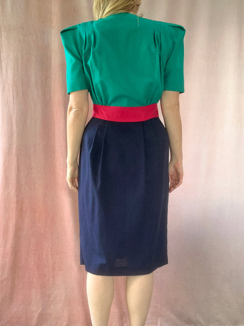 Colourblock Dress