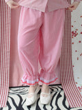 Raspberry Stripe Pantalettes