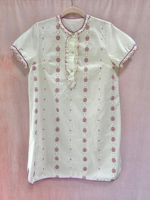 60's Cotton Mini Dress